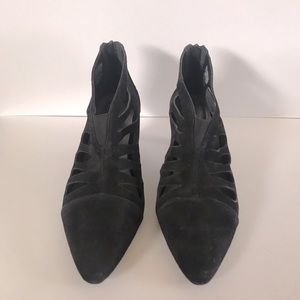 Rockport suede booties.